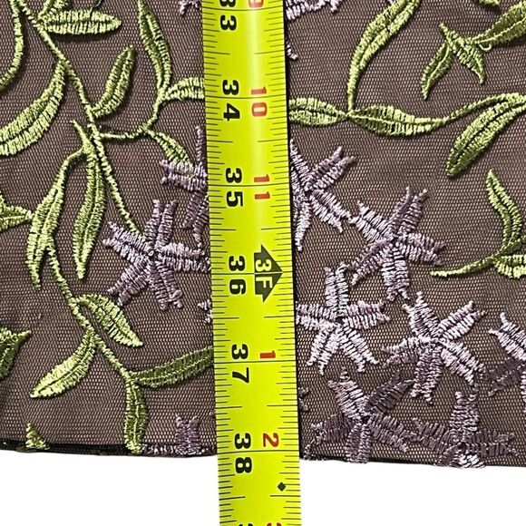 X by NBD Revolve Simon Dress Sz 2 Embroidered Floral Mesh Y2K Fairycore Cocktail - Picture 9 of 12